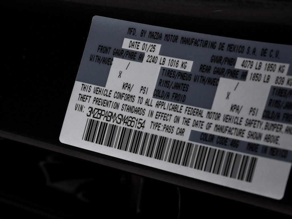 Used 2025 MAZDA MAZDA3 s image 16