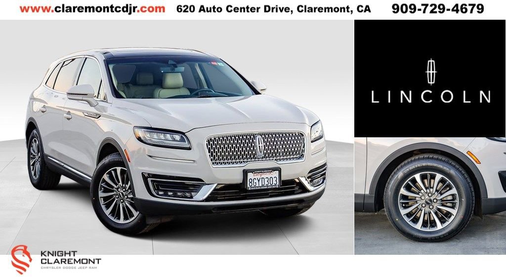 Used 2019 Lincoln Nautilus Select
