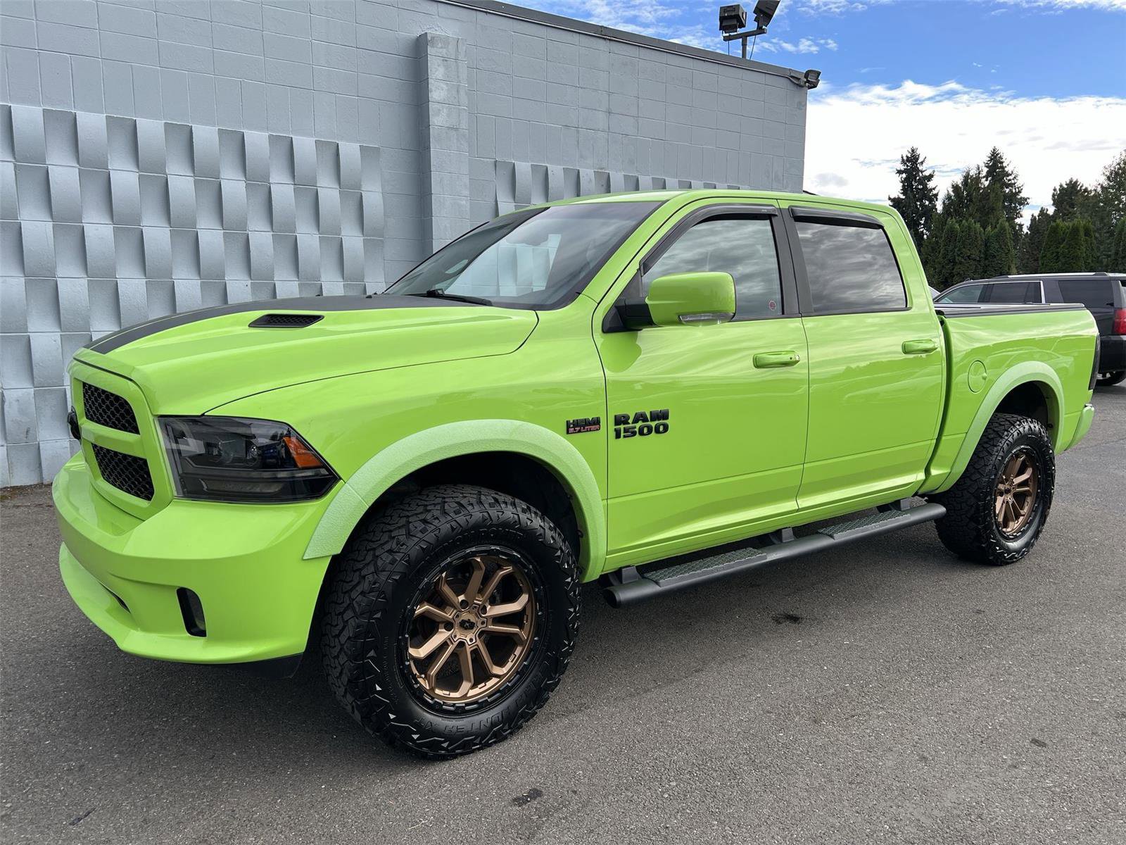 Used 2017 RAM 1500 Sport w/ Sublime Green Sport Package