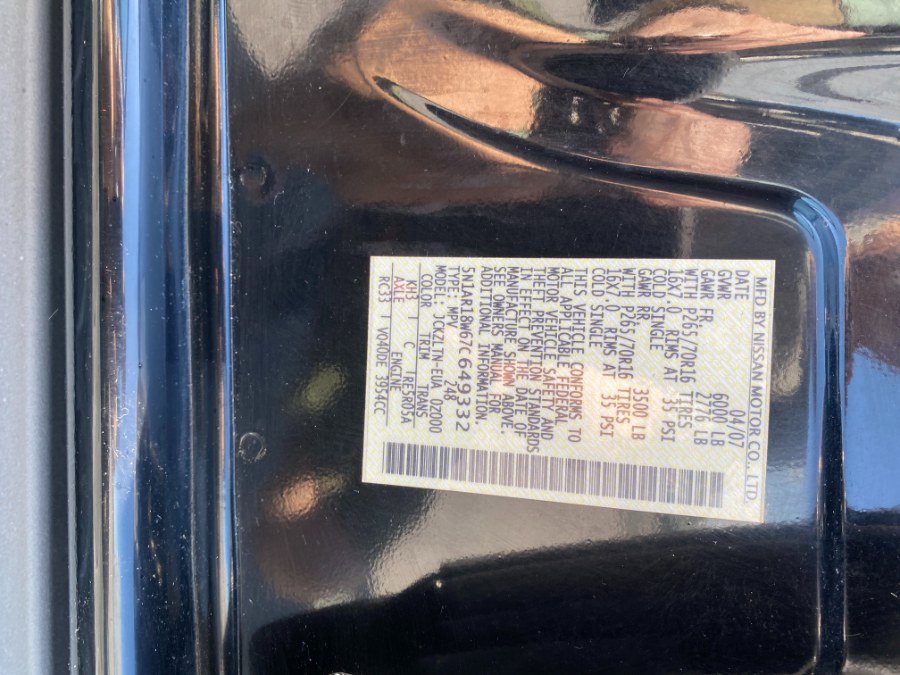 Used 2007 Nissan Pathfinder SE w/ SE Premium Pkg image 10