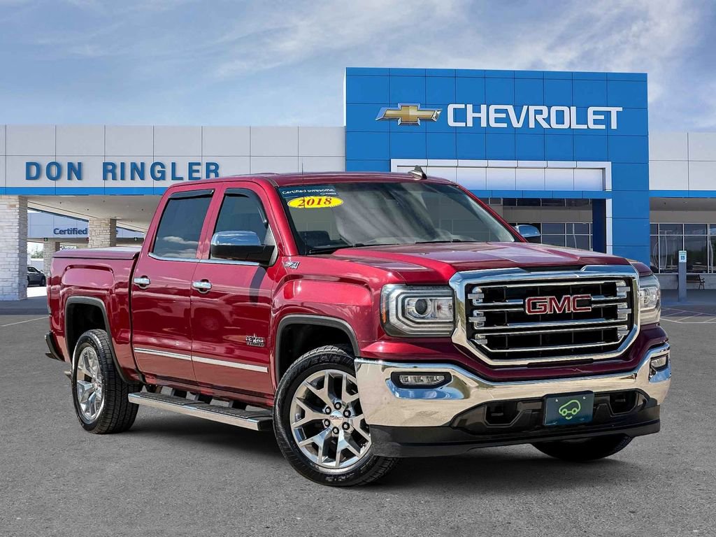 Certified 2018 GMC Sierra 1500 SLT w/ Texas SLT Premium Package image 1
