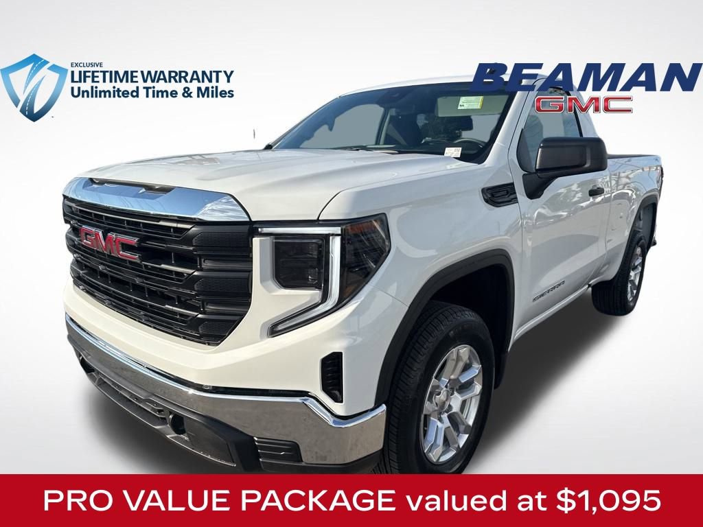 New 2025 GMC Sierra 1500 Pro w/ Pro Value Package