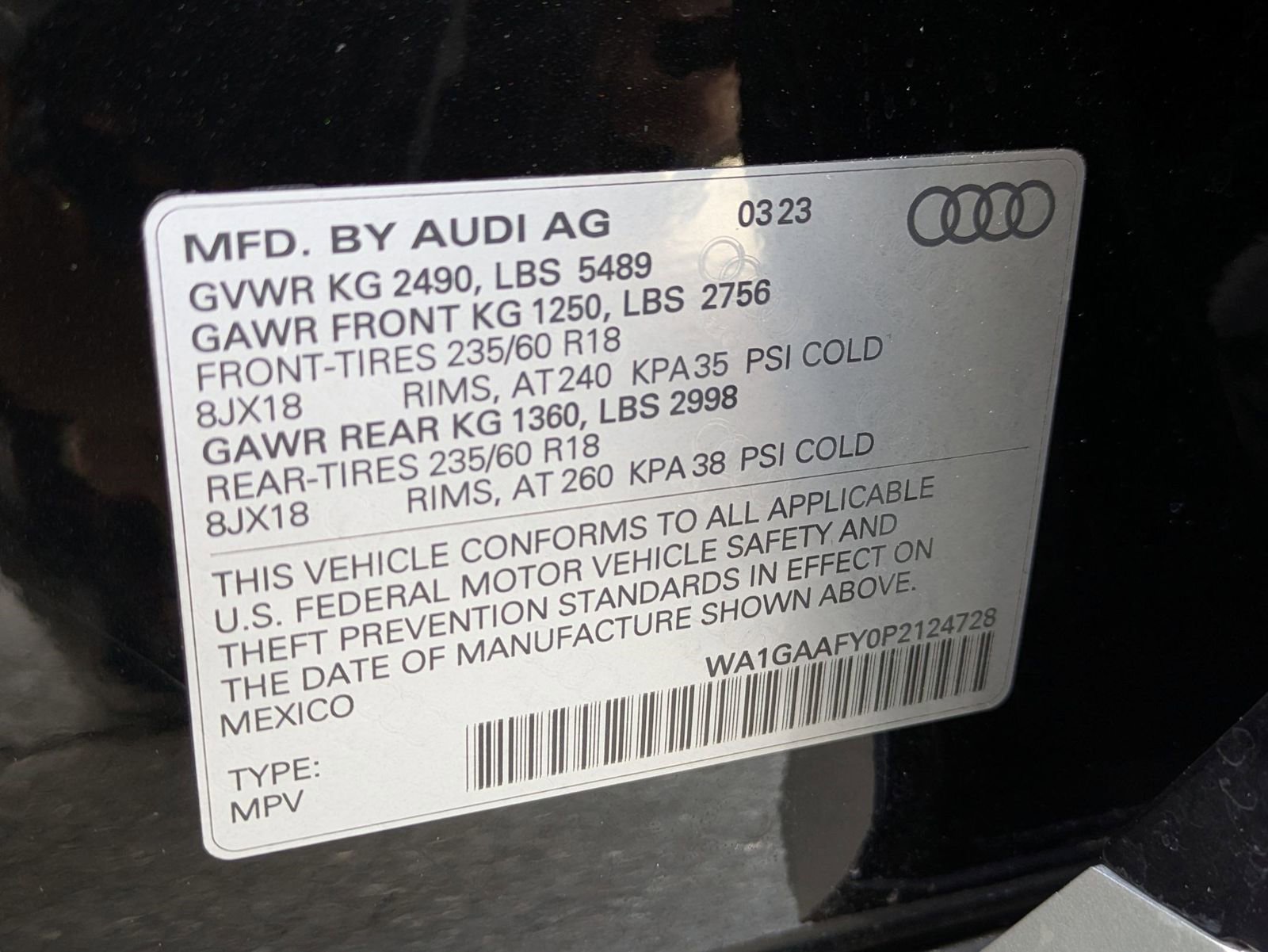 Used 2023 Audi Q5 2.0T Premium w/ Convenience Package image 17