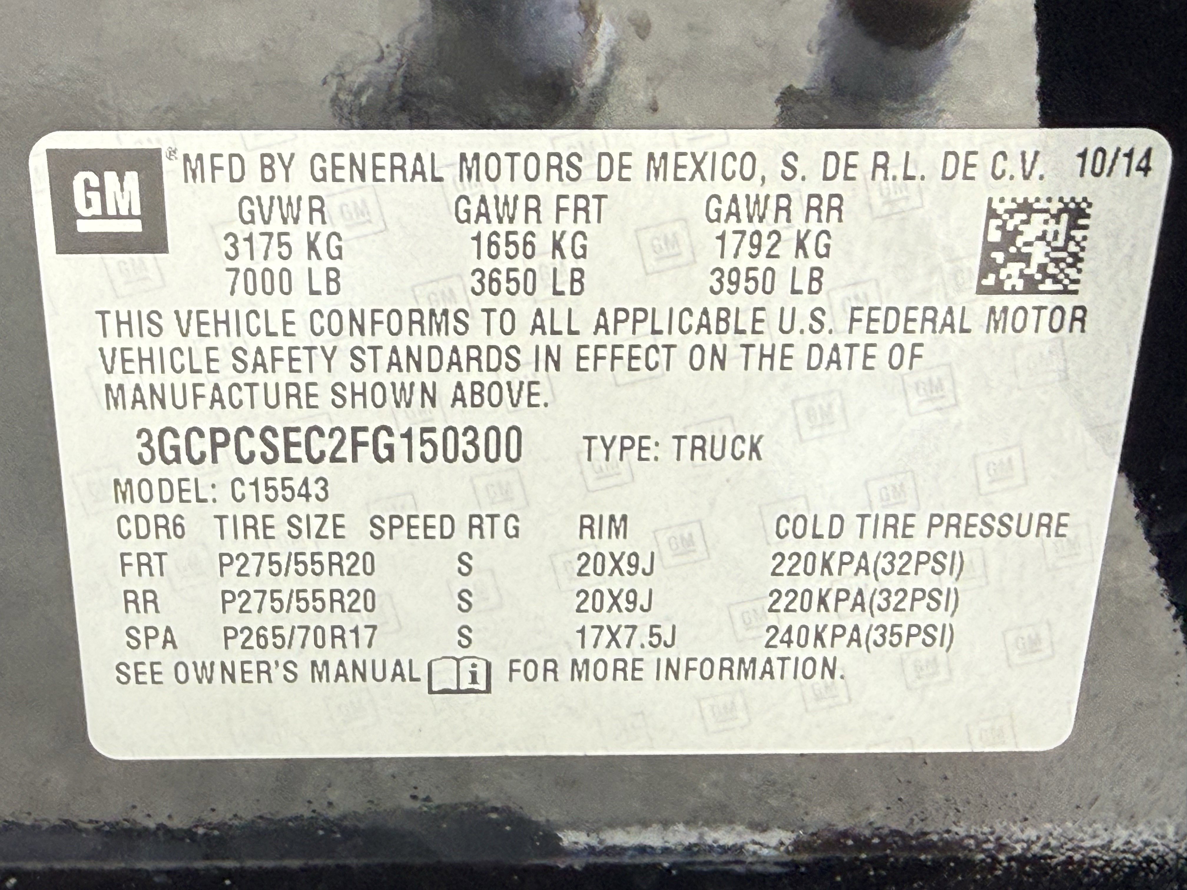 Used 2015 Chevrolet Silverado 1500 LTZ w/ Texas Edition, 1LZ Trim RWD image 33
