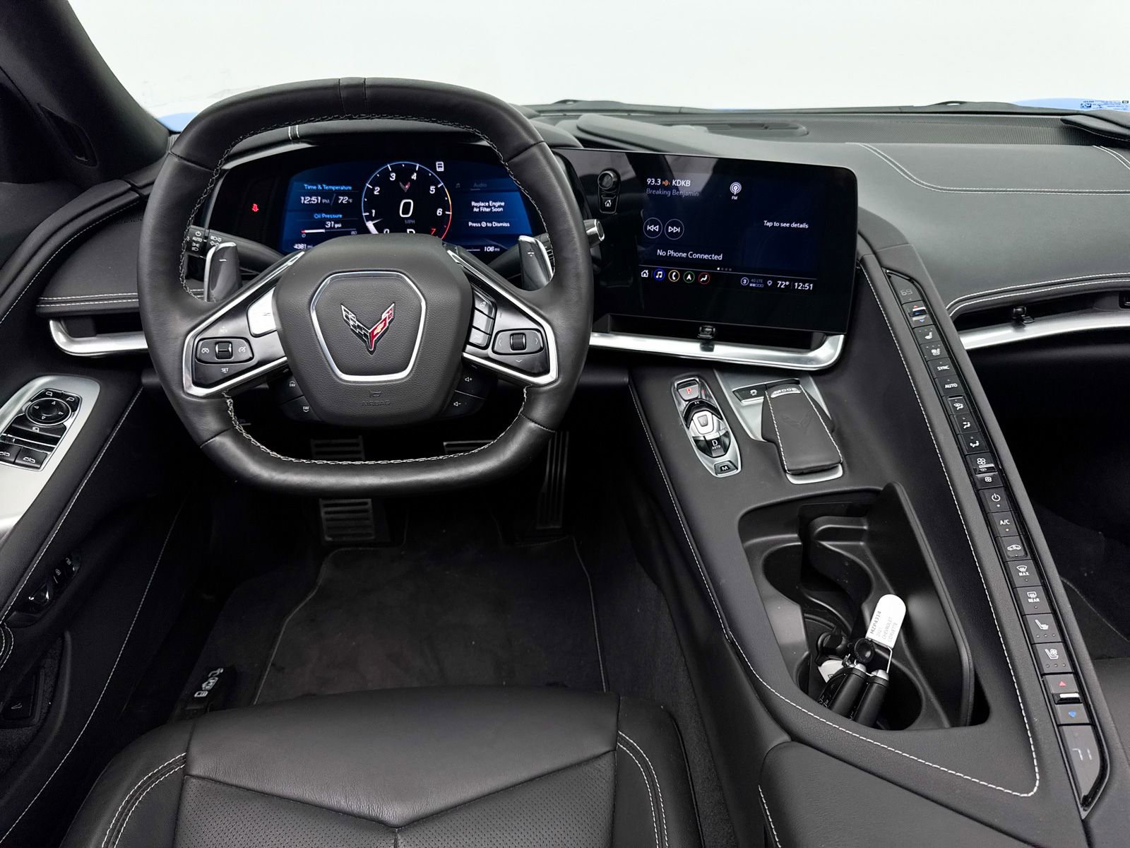 Used 2021 Chevrolet Corvette Stingray Preferred Cpe w/ Engine Appearance Package image 3