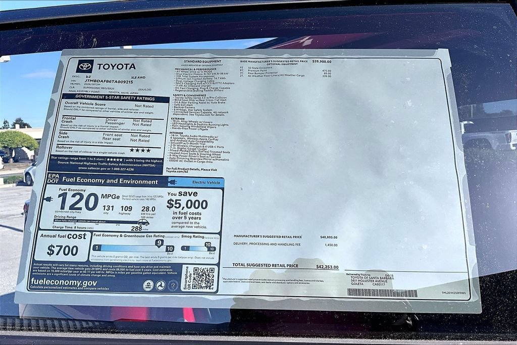 New 2026 Toyota bZ AWD/4WD image 14