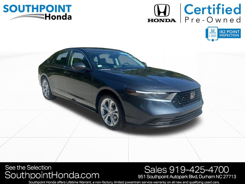 Certified 2026 Honda Accord LX image 1