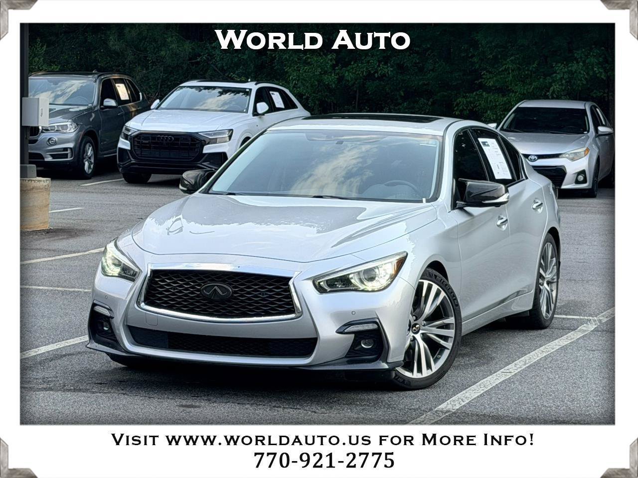 Used 2020 INFINITI Q50 Sport w/ Cargo Package