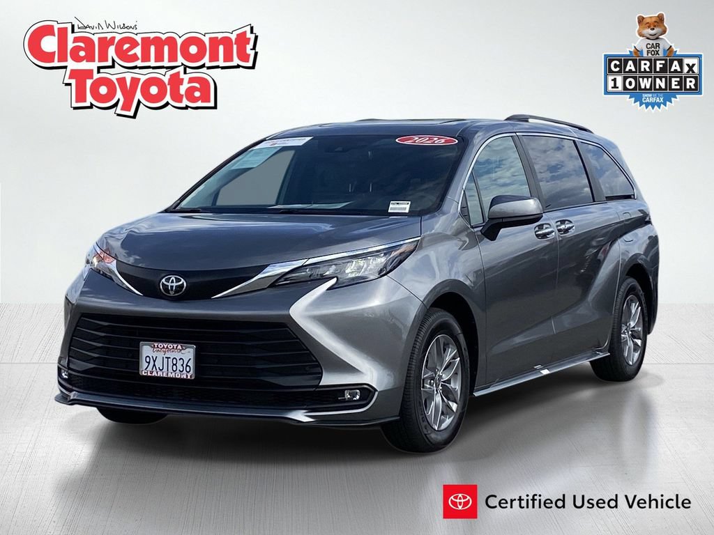 Certified 2026 Toyota Sienna XLE FWD image 1
