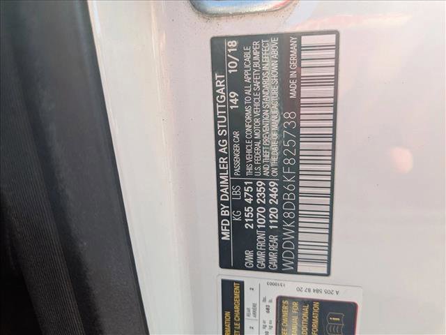 Certified 2019 Mercedes-Benz C 300 Cabriolet image 15