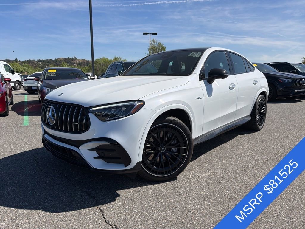 Used 2025 Mercedes-Benz GLC 43 AMG 4MATIC Coupe image 1