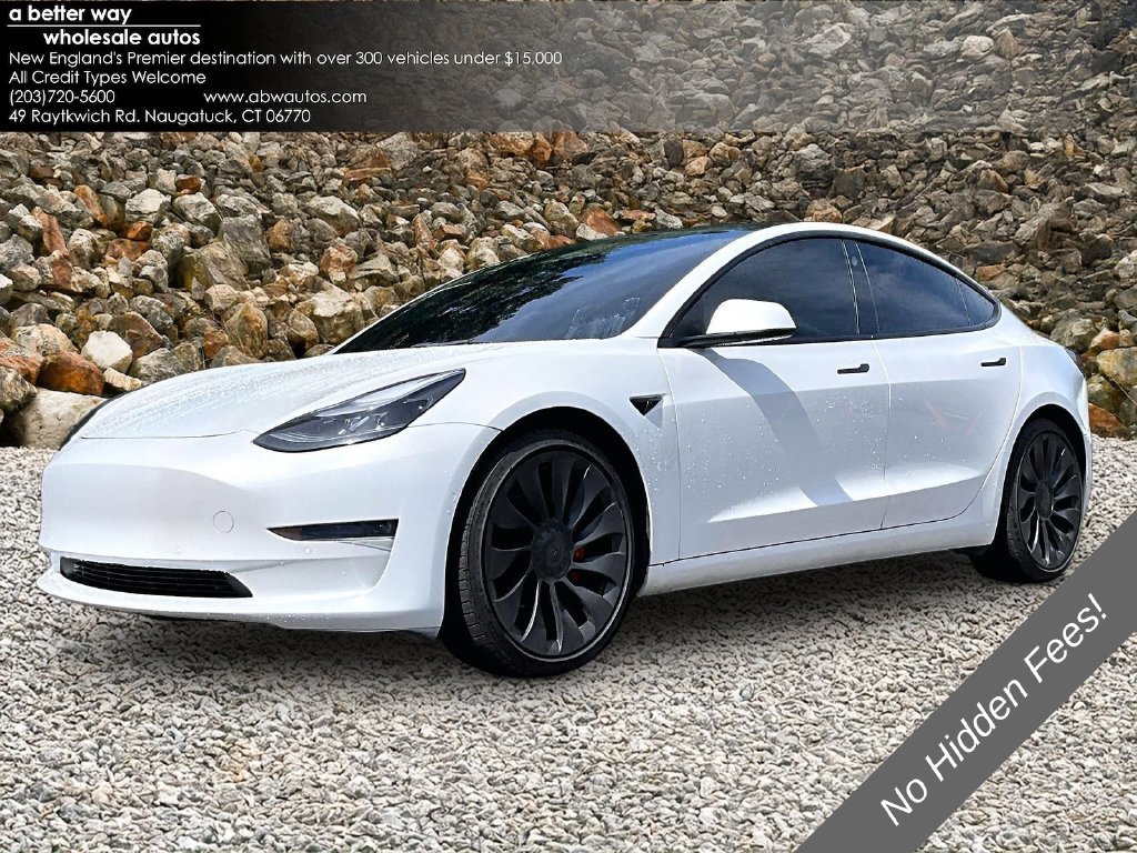 Used 2022 Tesla Model 3 Performance AWD/4WD image 1
