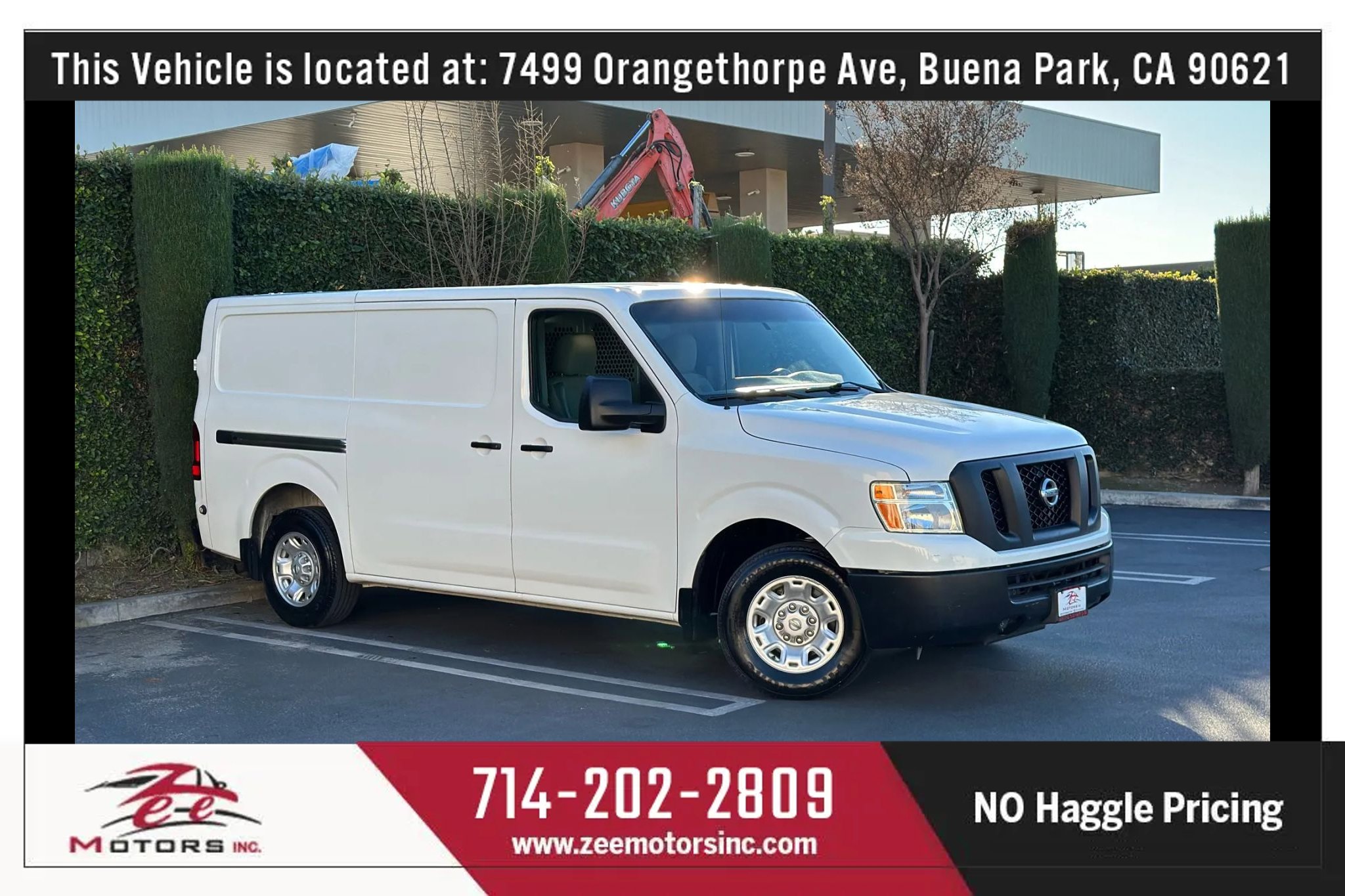 Used 2021 Nissan NV 2500 SV image 1