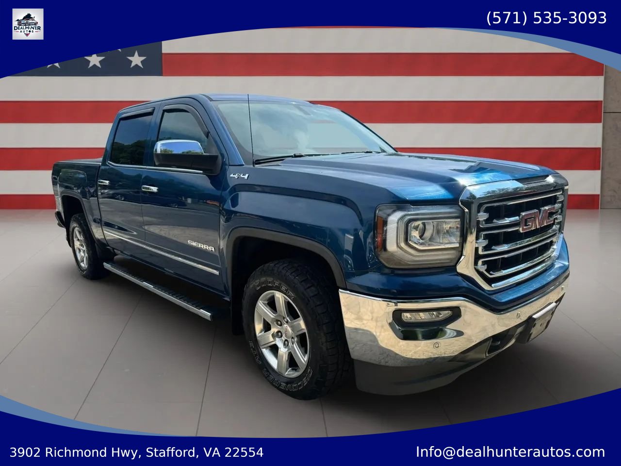 Used 2017 GMC Sierra 1500 SLT w/ SLT Preferred Package AWD/4WD image 4