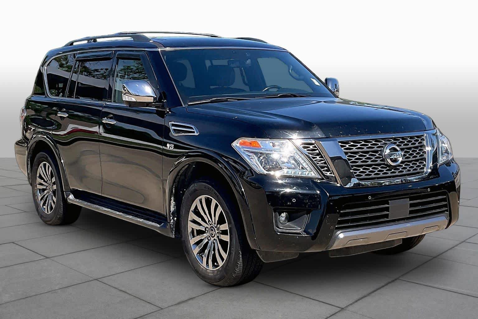 Used 2019 Nissan Armada Platinum w/ Captain's Chairs Package AWD/4WD image 3
