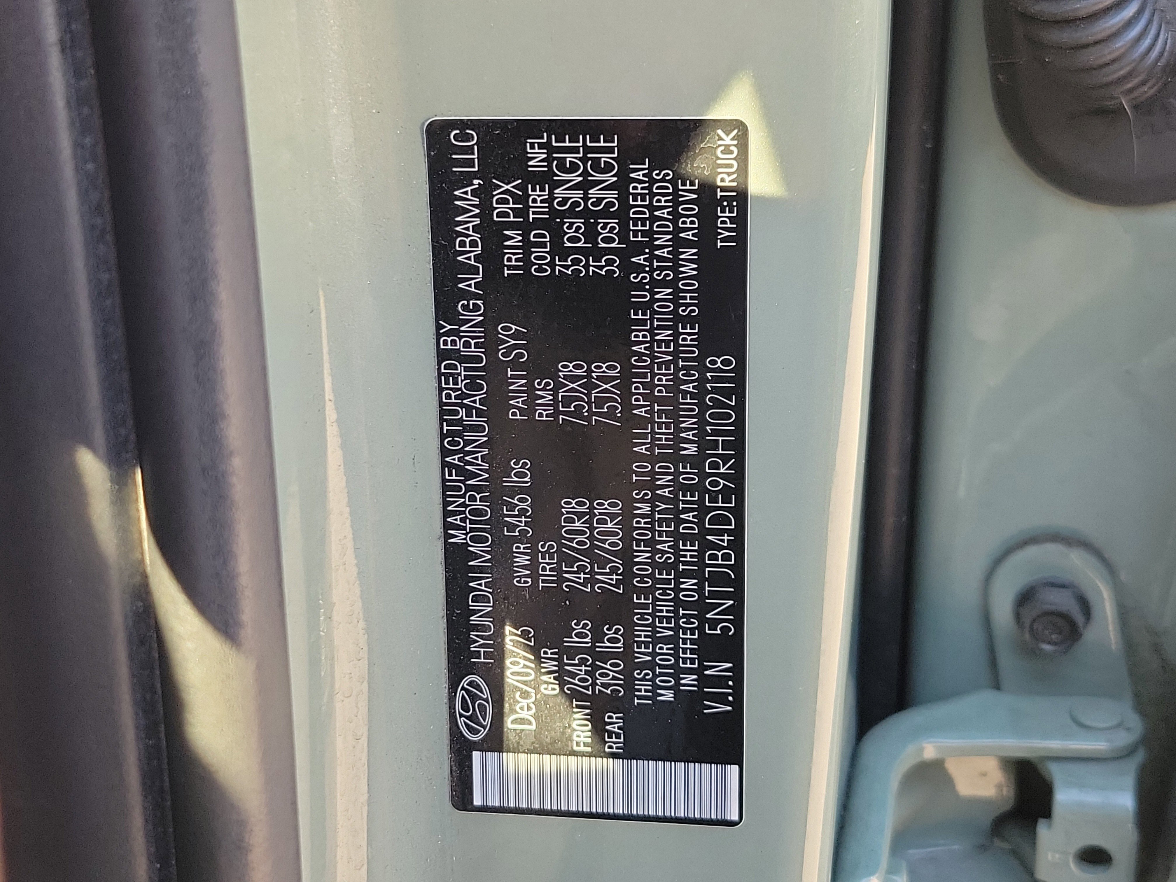 Certified 2024 Hyundai Santa Cruz SEL image 31