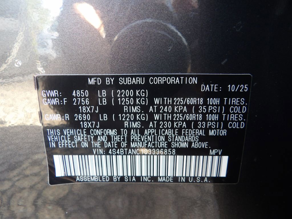 Used 2025 Subaru Outback Limited image 32