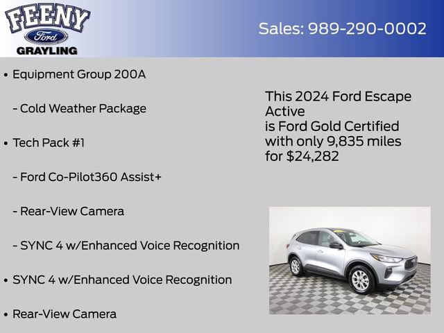 Used 2024 Ford Escape Active w/ Tech Pack #1 image 13