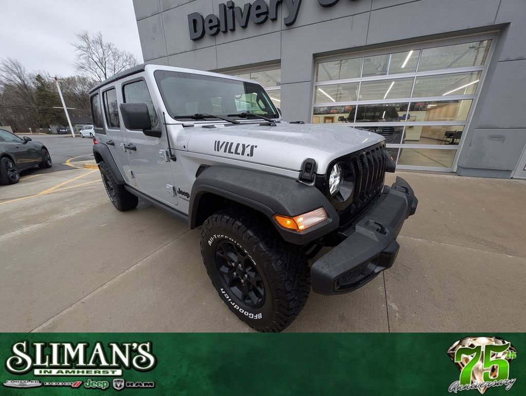 Used 2022 Jeep Wrangler Unlimited Willys video 1
