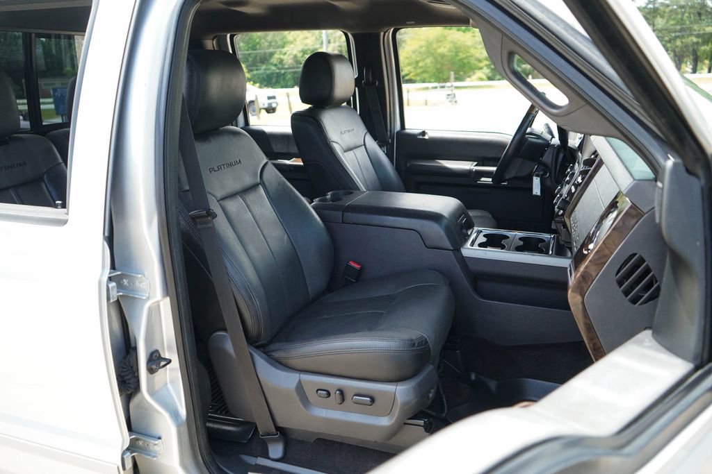 Used 2015 Ford F350 Platinum w/ Snow Plow Prep Package AWD/4WD image 13