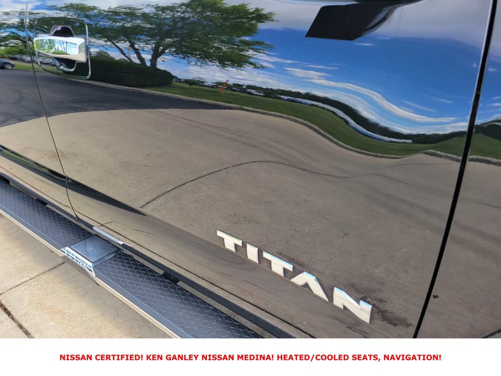 Certified 2023 Nissan Titan Platinum Reserve w/ Off Road Protection Package AWD/4WD image 14