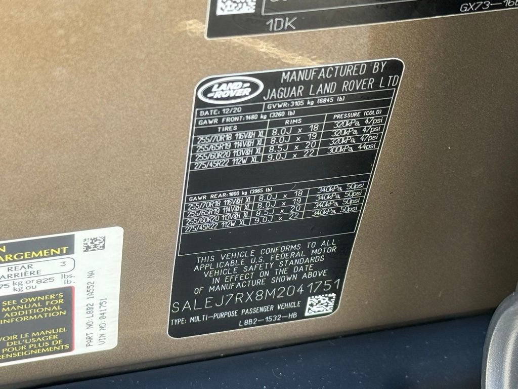 Used 2021 Land Rover Defender 110 S image 33