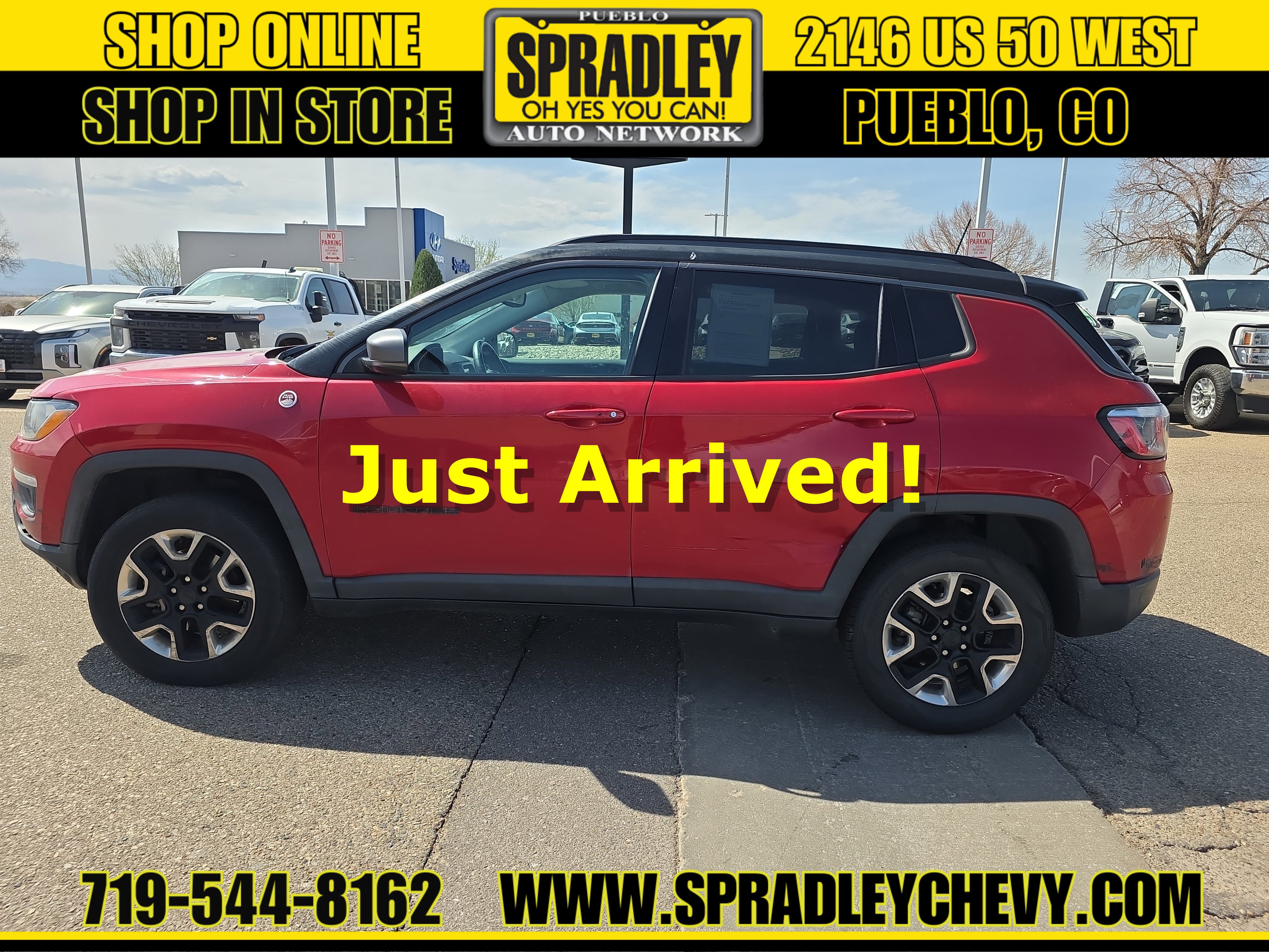Used 2018 Jeep Compass Trailhawk w/ Leather Interior Group image 1