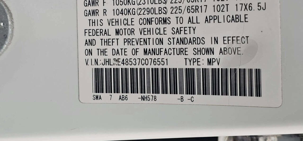 Used 2007 Honda CR-V EX image 11