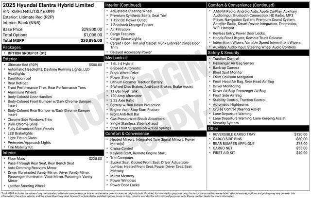 New 2025 Hyundai Elantra Limited image 4