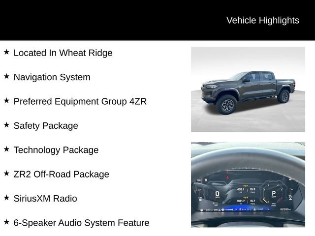 Certified 2024 Chevrolet Colorado ZR2 w/ Technology Package image 8