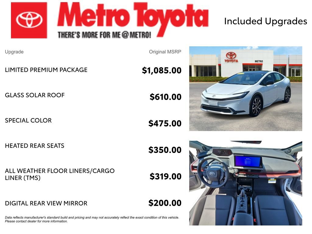 Used 2026 Toyota Prius Plug-In Hybrid w/ Limited Premium Package FWD image 4