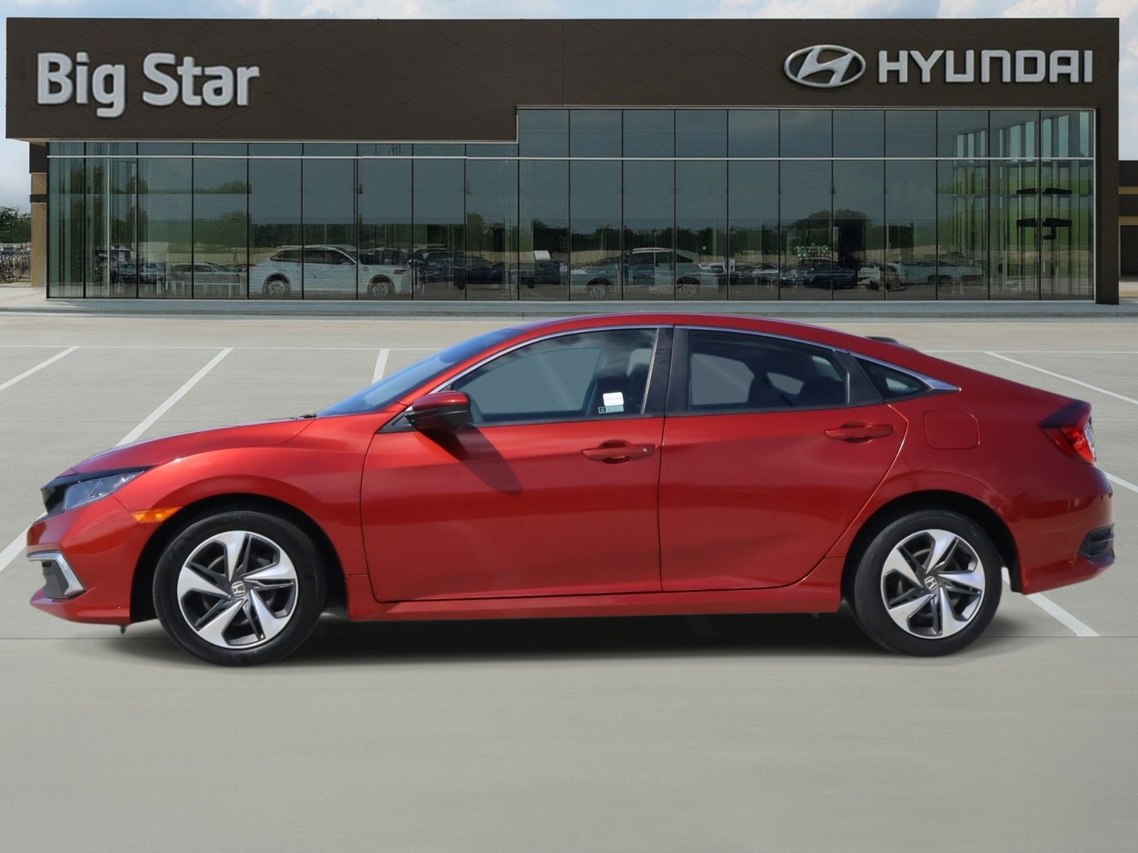 Used 2021 Honda Civic LX image 2