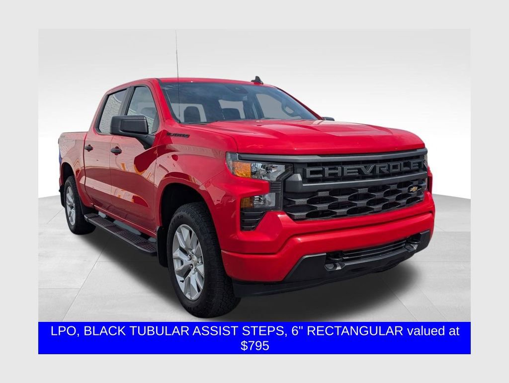 Used 2023 Chevrolet Silverado 1500 Custom w/ LPO, Dark Essentials Package image 1