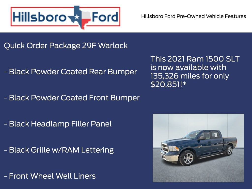 Used 2021 RAM 1500 Classic SLT image 7