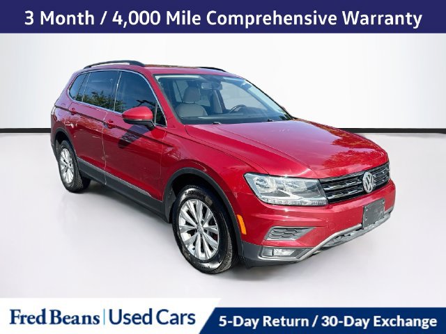 Used 2018 Volkswagen Tiguan SE w/ Panoramic Sunroof Package