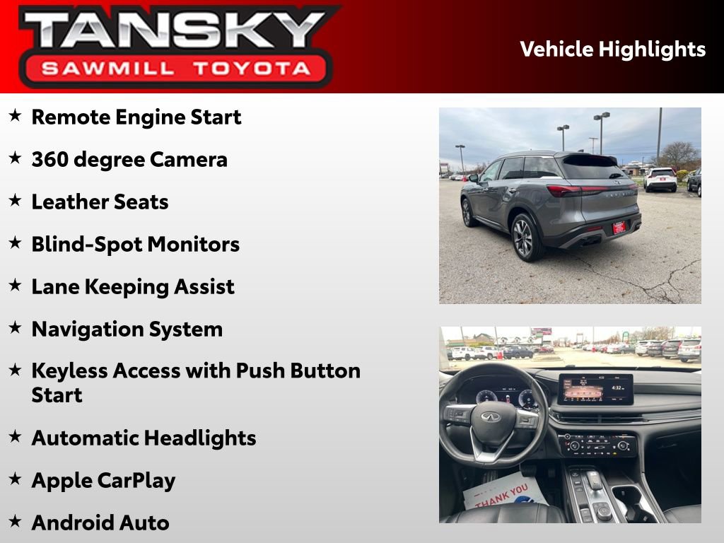 Used 2024 INFINITI QX60 Luxe image 10