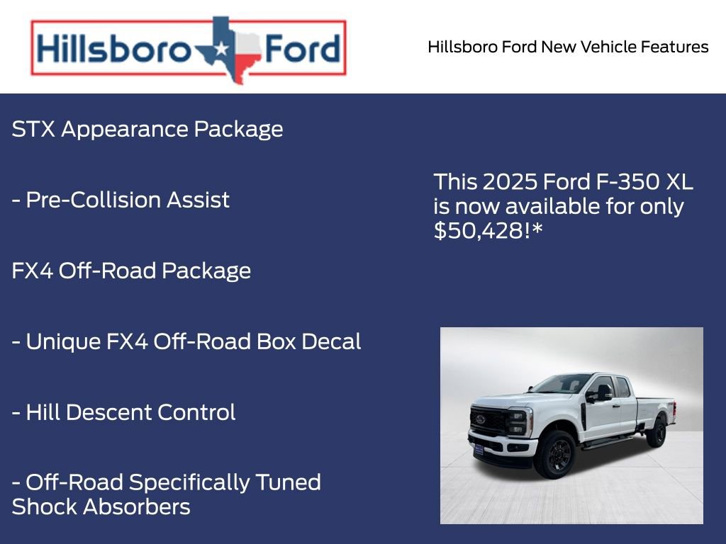 New 2025 Ford F350 XL w/ STX Appearance Package image 14