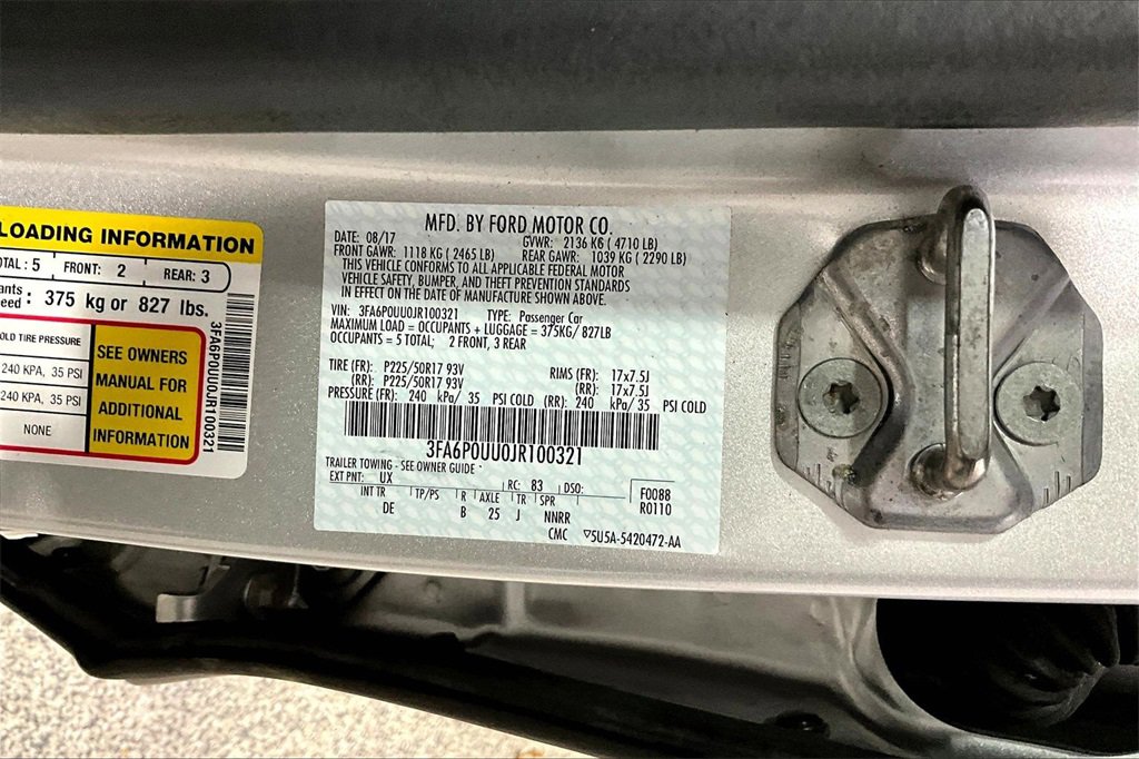 Used 2018 Ford Fusion S image 18