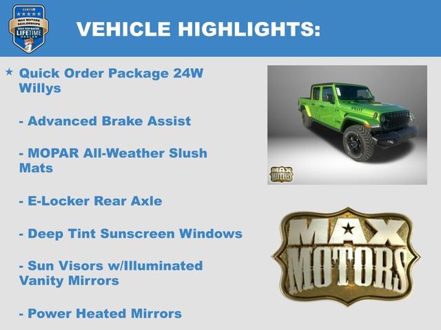 New 2025 Jeep Gladiator Sport AWD/4WD image 6