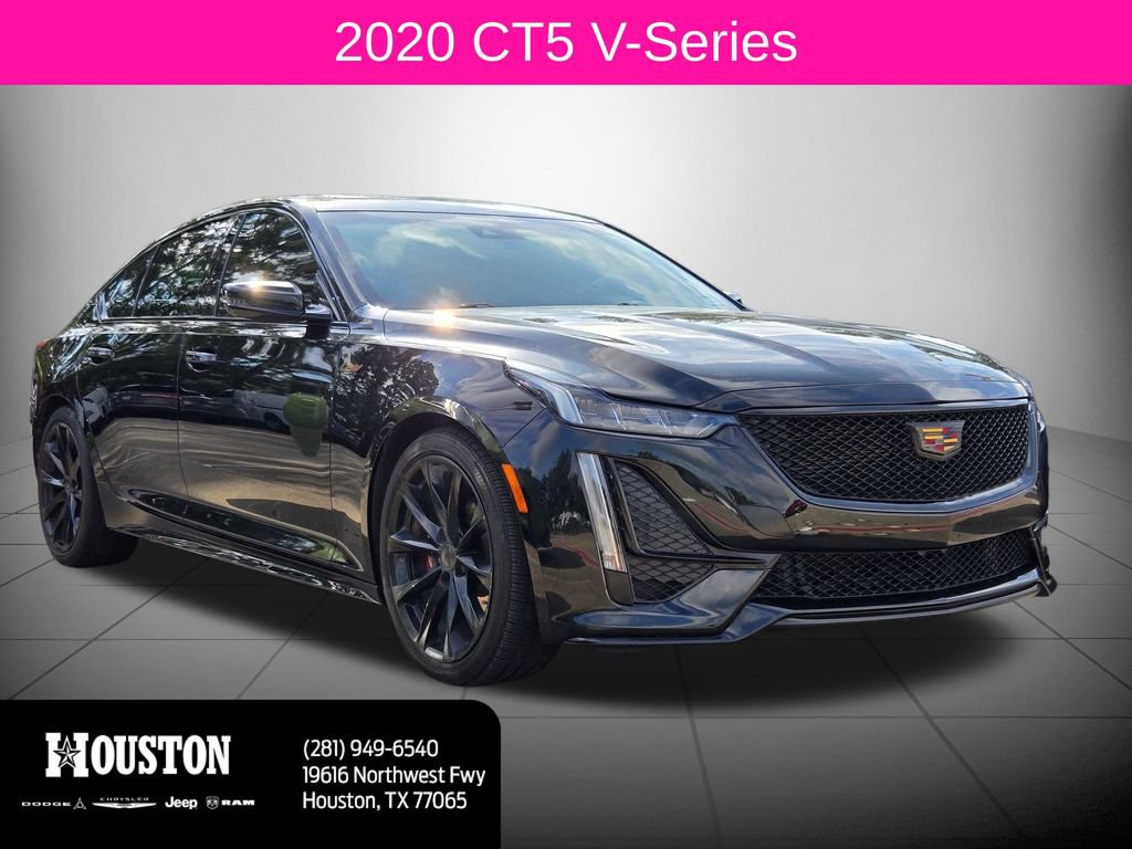Used 2020 Cadillac CT5 V w/ Premium Package RWD image 1