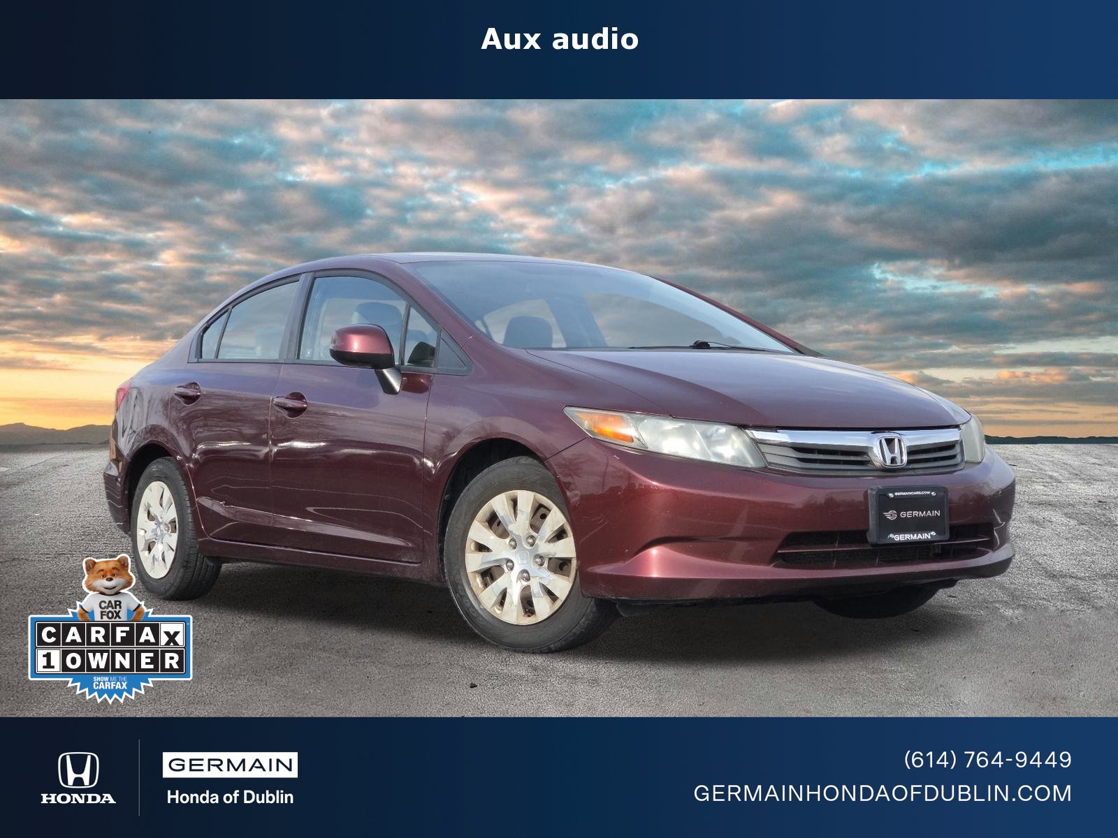 Used 2012 Honda Civic LX