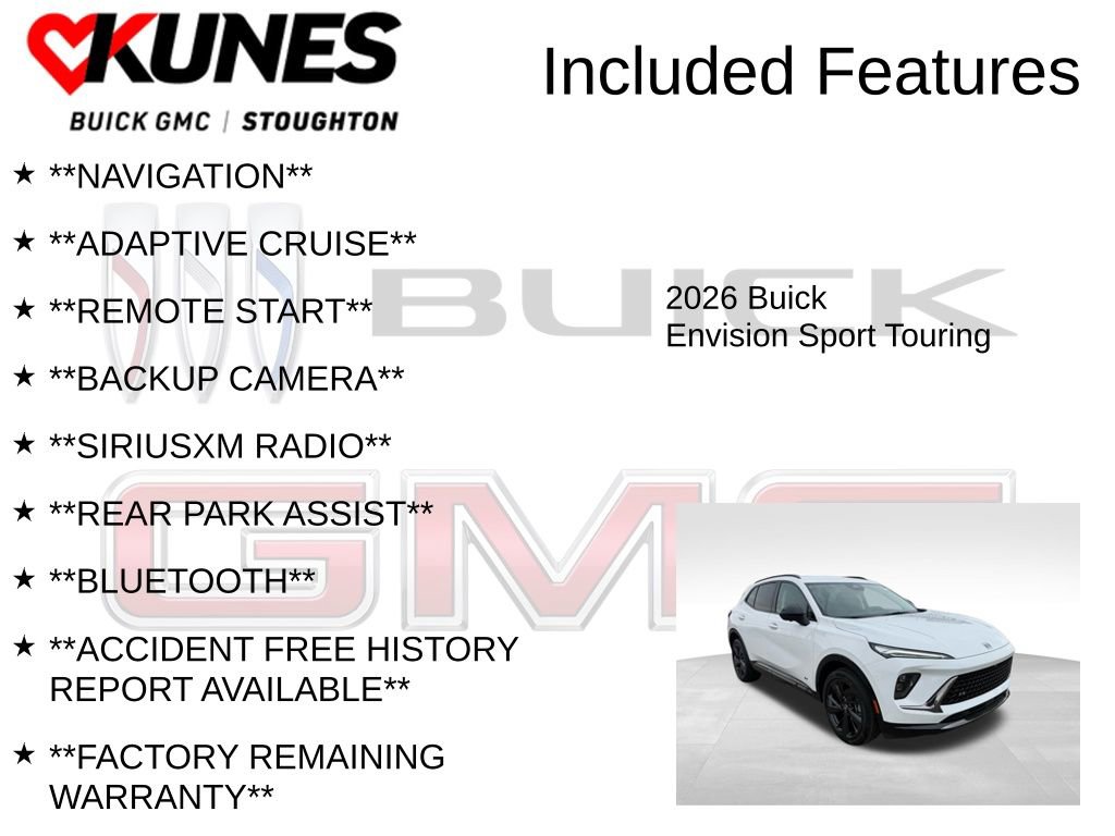 New 2026 Buick Envision Sport Touring image 2