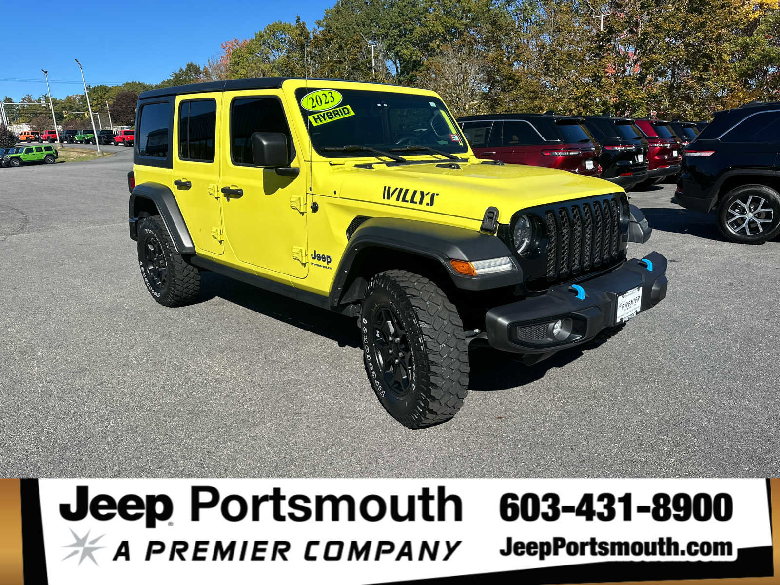 Certified 2023 Jeep Wrangler Unlimited w/ Cold Weather Group