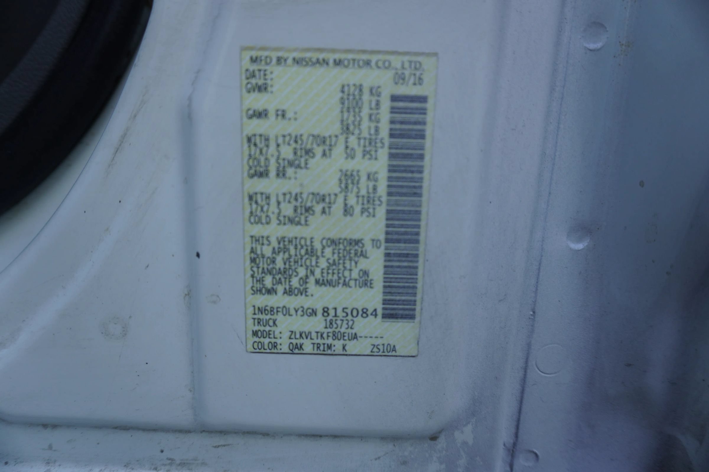 Used 2016 Nissan NV 2500 SV RWD image 19
