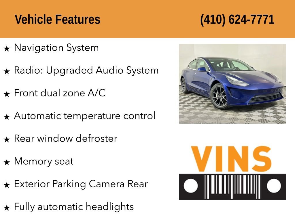 Used 2019 Tesla Model 3 Standard Range Plus RWD image 5