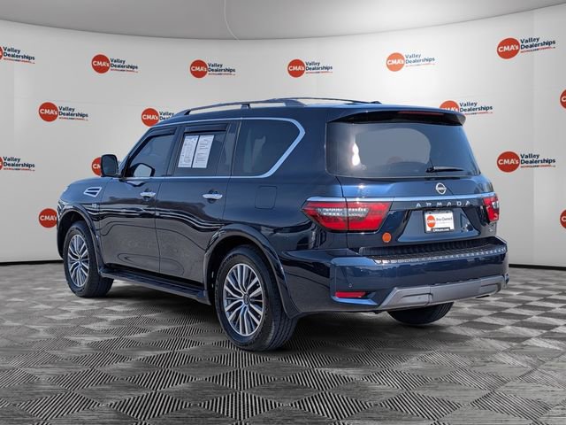 Certified 2022 Nissan Armada SL w/ Captain's Chairs Package image 7