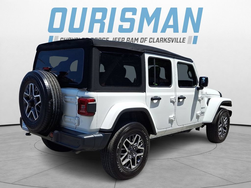 Used 2024 Jeep Wrangler Unlimited Sahara w/ Technology Group AWD/4WD image 6