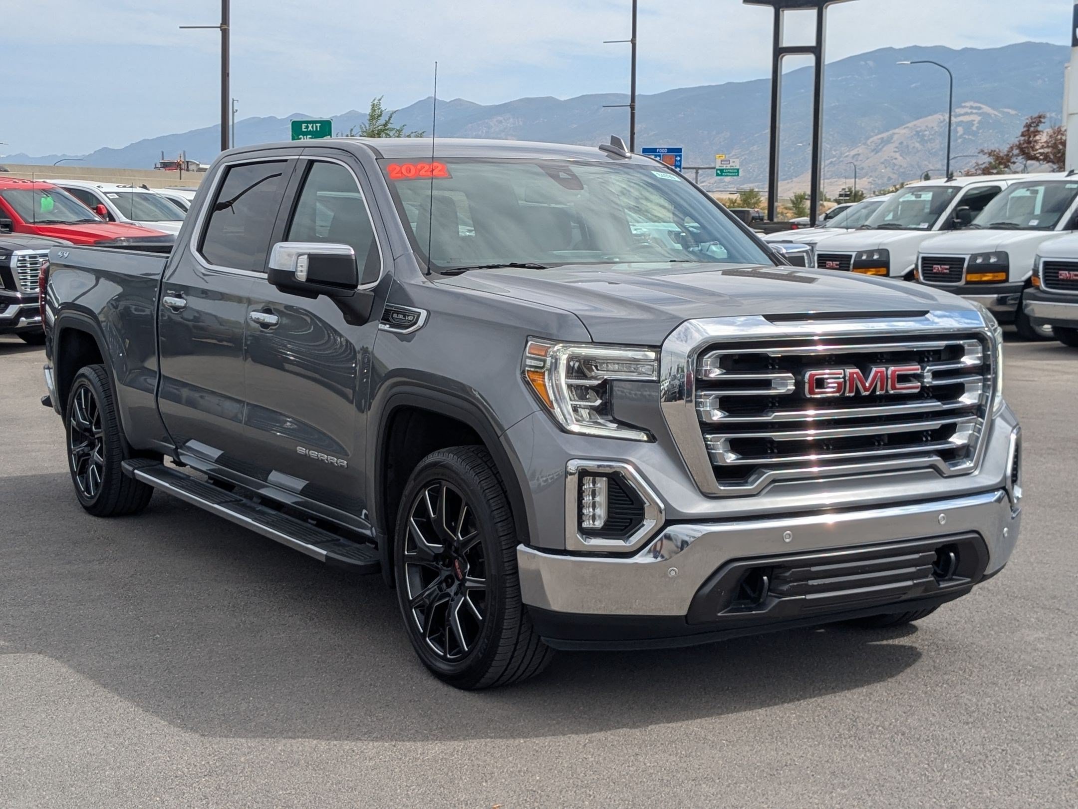Certified 2022 GMC Sierra 1500 SLT w/ SLT Premium Plus Package AWD/4WD image 8