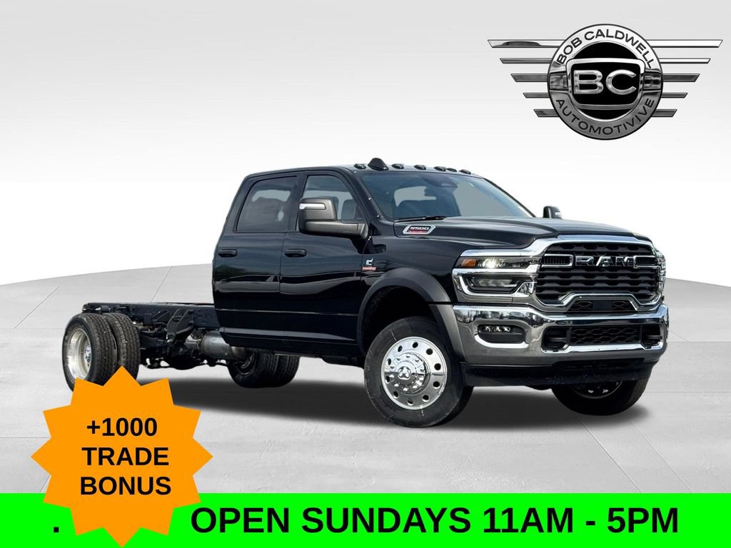 New 2026 RAM 5500 Tradesman w/ Chrome Appearance Group