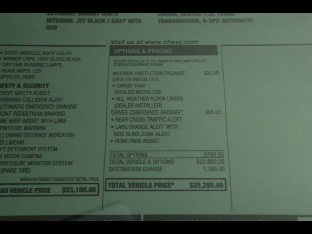 New 2026 Chevrolet Trax RS image 21